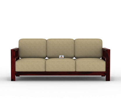 Drake Wooden 3+1+1 Sofa Set - Urbnfurnish