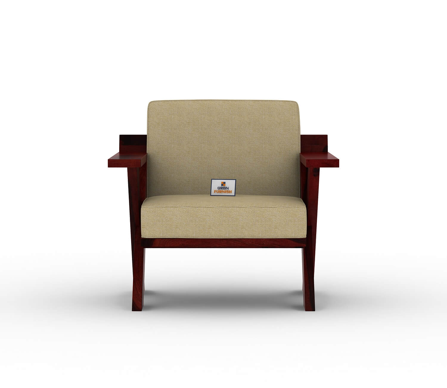 Lewis Wooden 3+1+1 Sofa Set - Urbnfurnish
