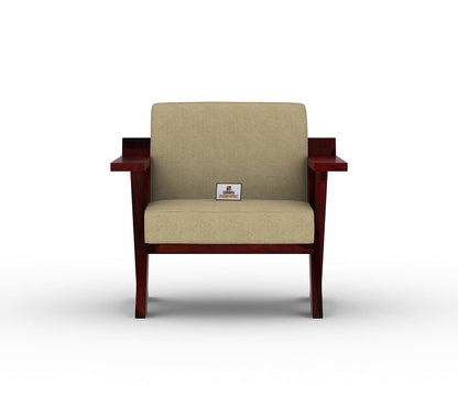 Lewis Wooden 3+1+1 Sofa Set - Urbnfurnish