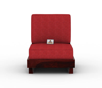 Finlauy Wooden 3+1+1 Sofa Set - Urbnfurnish