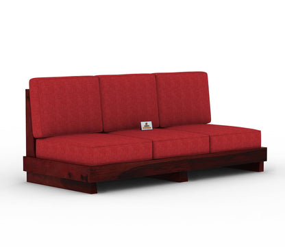 Finlauy Wooden 3+1+1 Sofa Set - Urbnfurnish