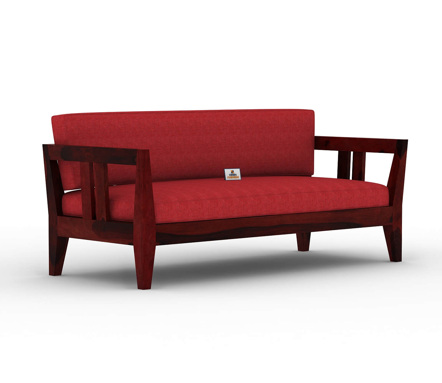 Sacby Wooden 3+1+1 Sofa Set - Urbnfurnish