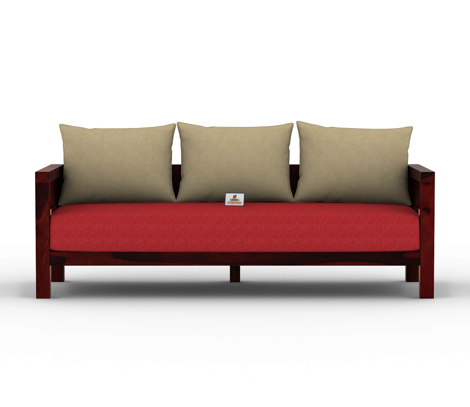 Stamford Wooden 3+1+1 Sofa Set - Urbnfurnish