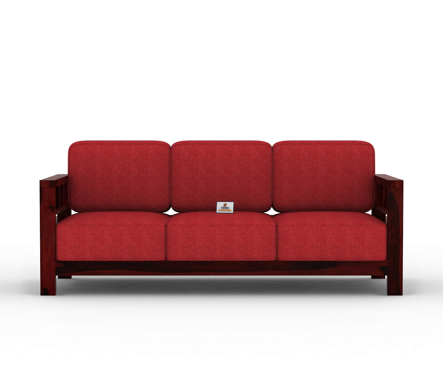 Drake Wooden 3+1+1 Sofa Set - Urbnfurnish