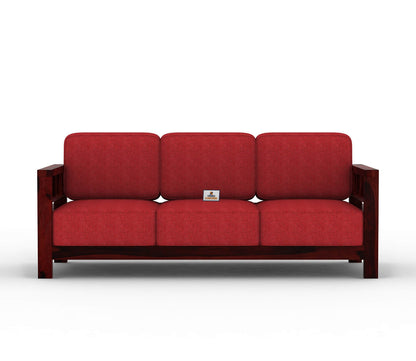 Drake Wooden 3+1+1 Sofa Set - Urbnfurnish