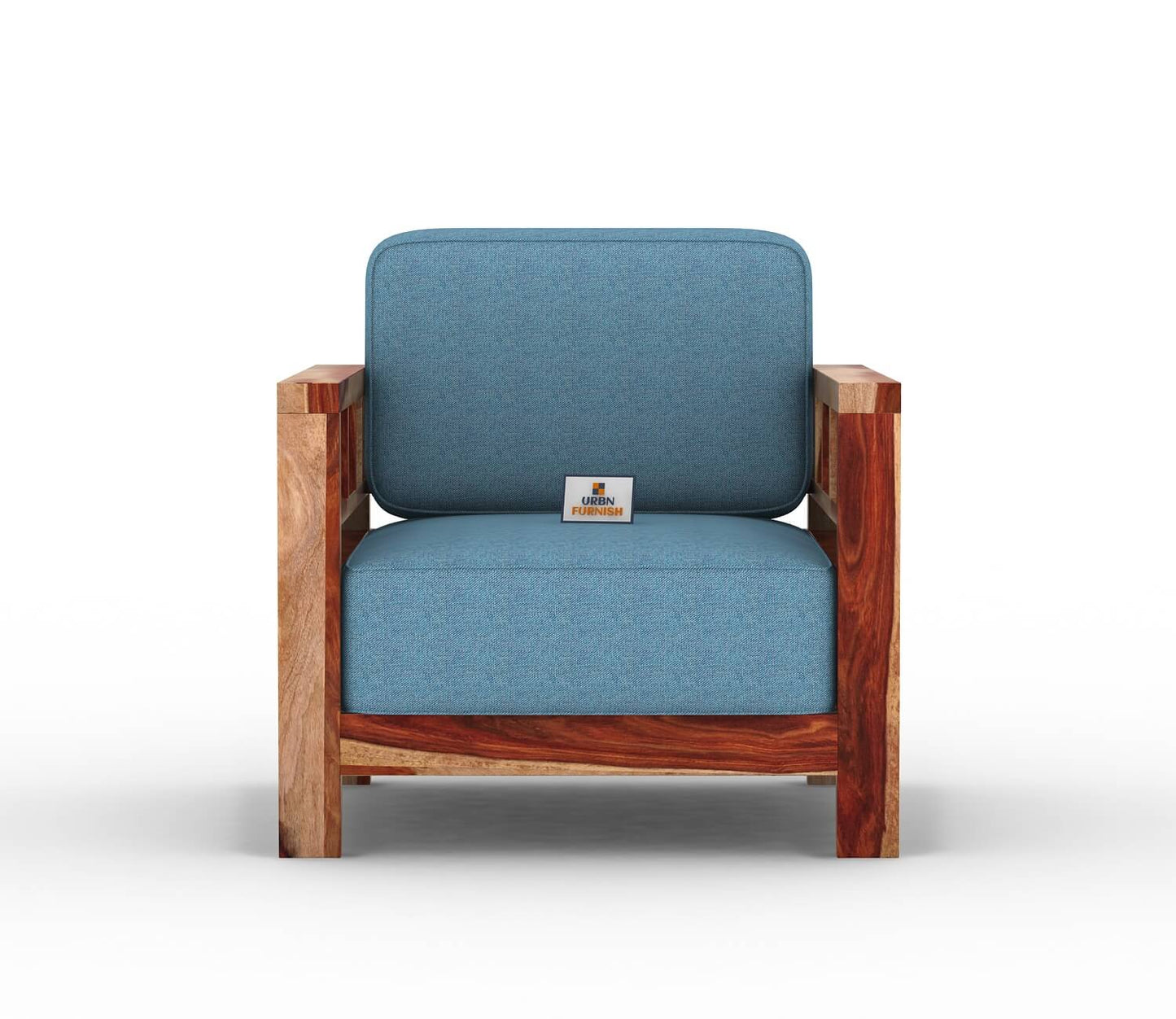 Drake Wooden 3+1+1 Sofa Set - Urbnfurnish
