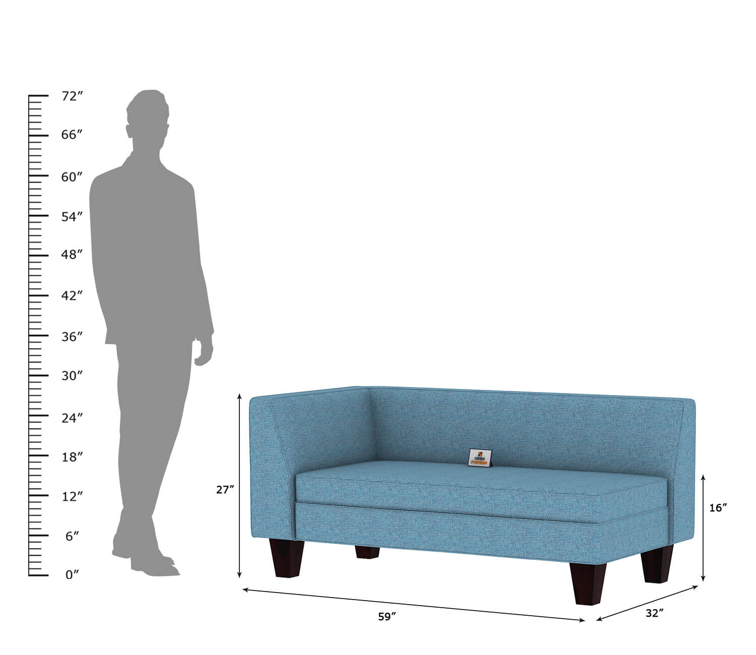 Verona Fabric Sofa Set - Urbnfurnish
