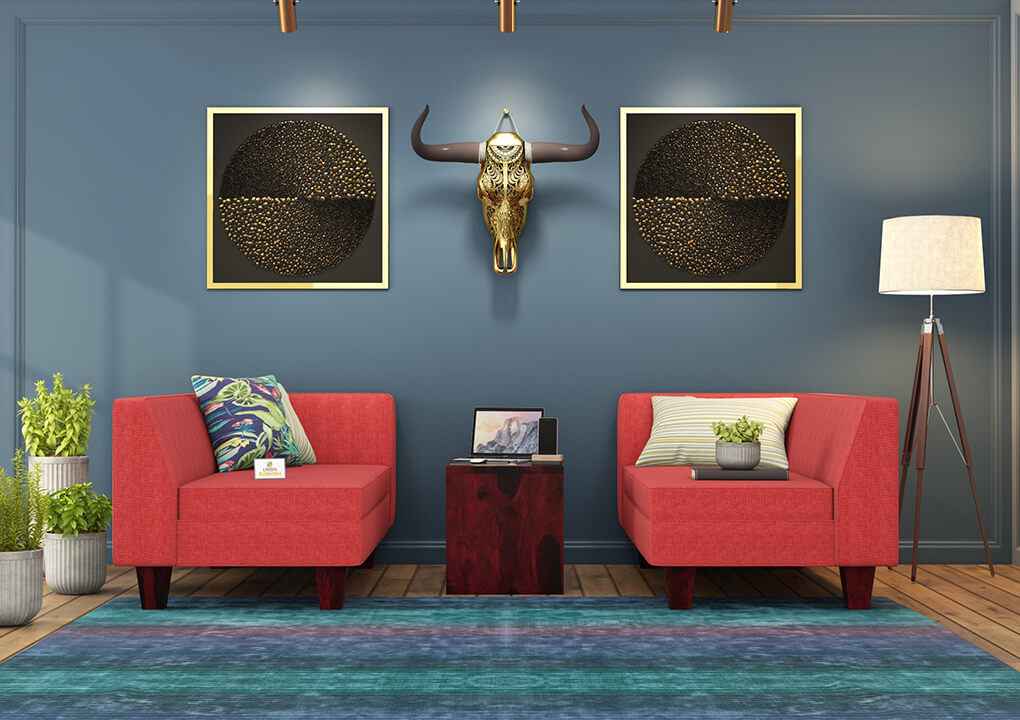 Verona Fabric Sofa Set - Urbnfurnish