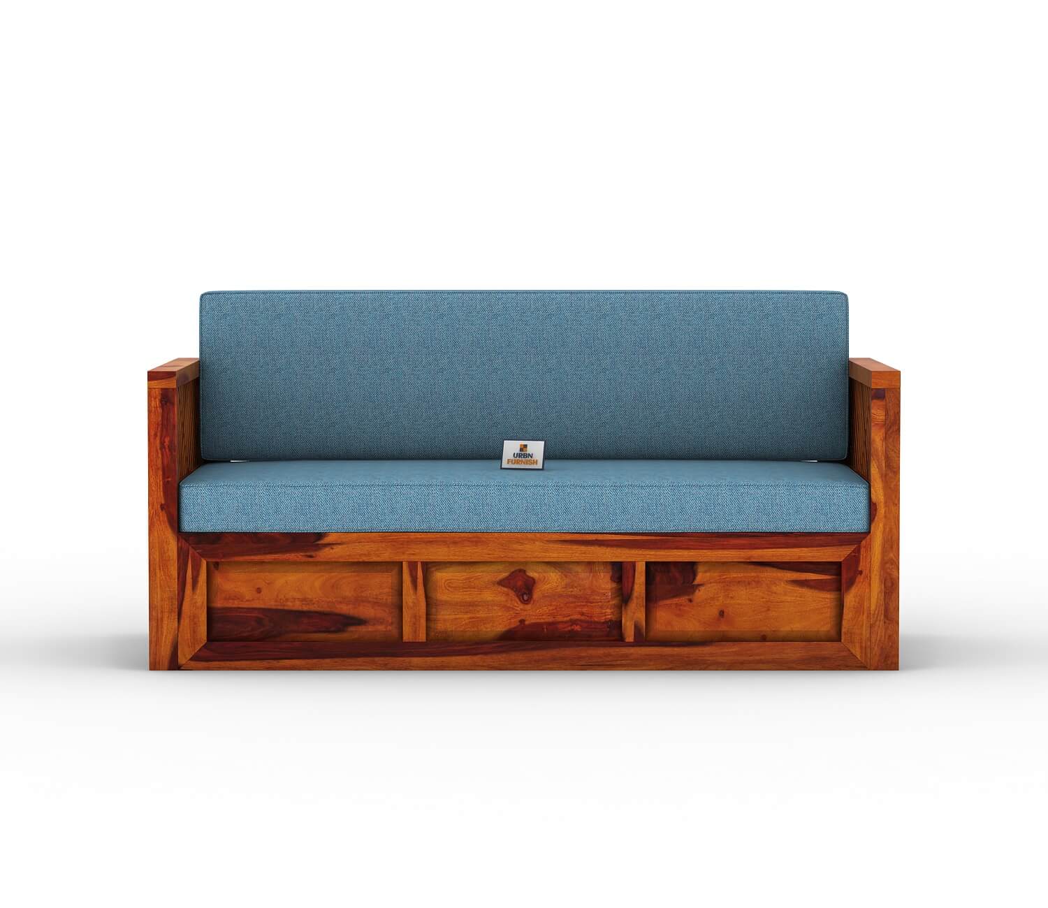 Petrichor Wooden Sofa Cum Bed - Urbnfurnish