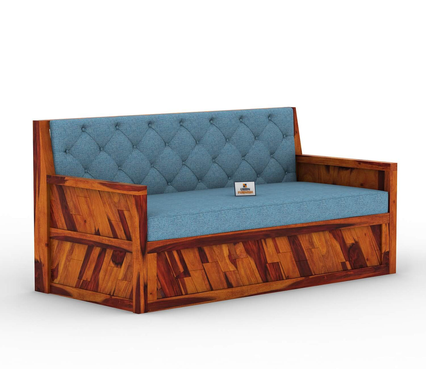 Kavan Wooden Sofa Cum Bed - Urbnfurnish