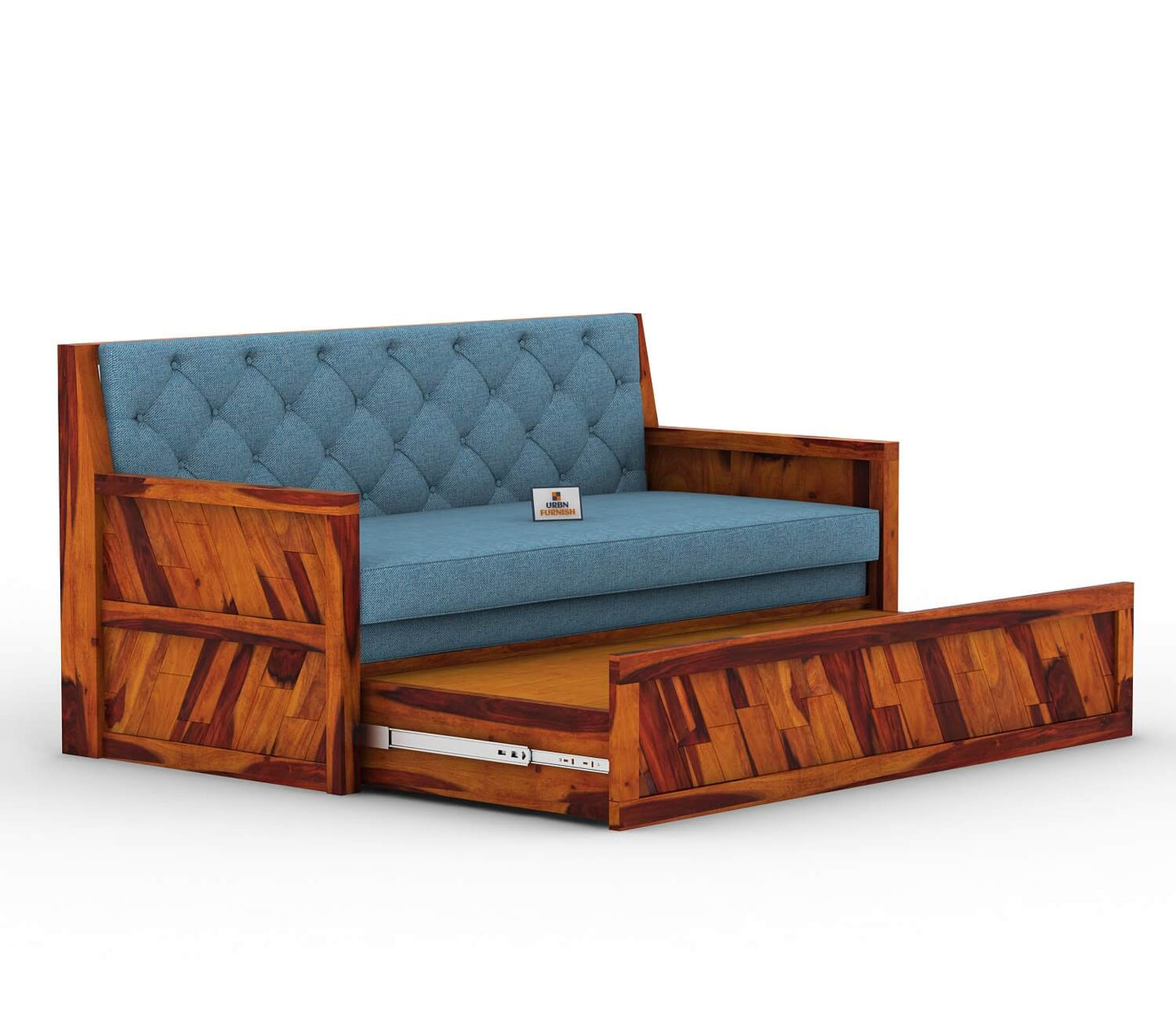 Kavan Wooden Sofa Cum Bed - Urbnfurnish