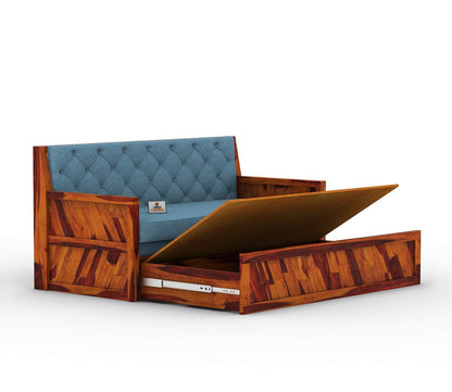 Kavan Wooden Sofa Cum Bed - Urbnfurnish