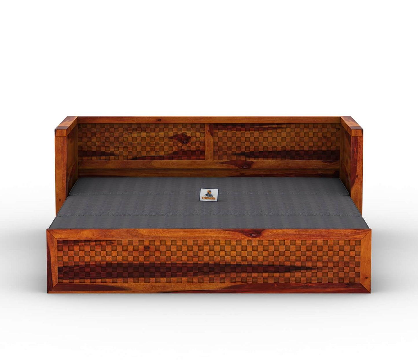 Utepils Wooden Sofa Cum Bed - Urbnfurnish