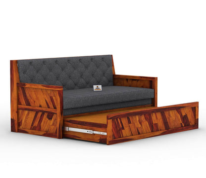 Kavan Wooden Sofa Cum Bed - Urbnfurnish