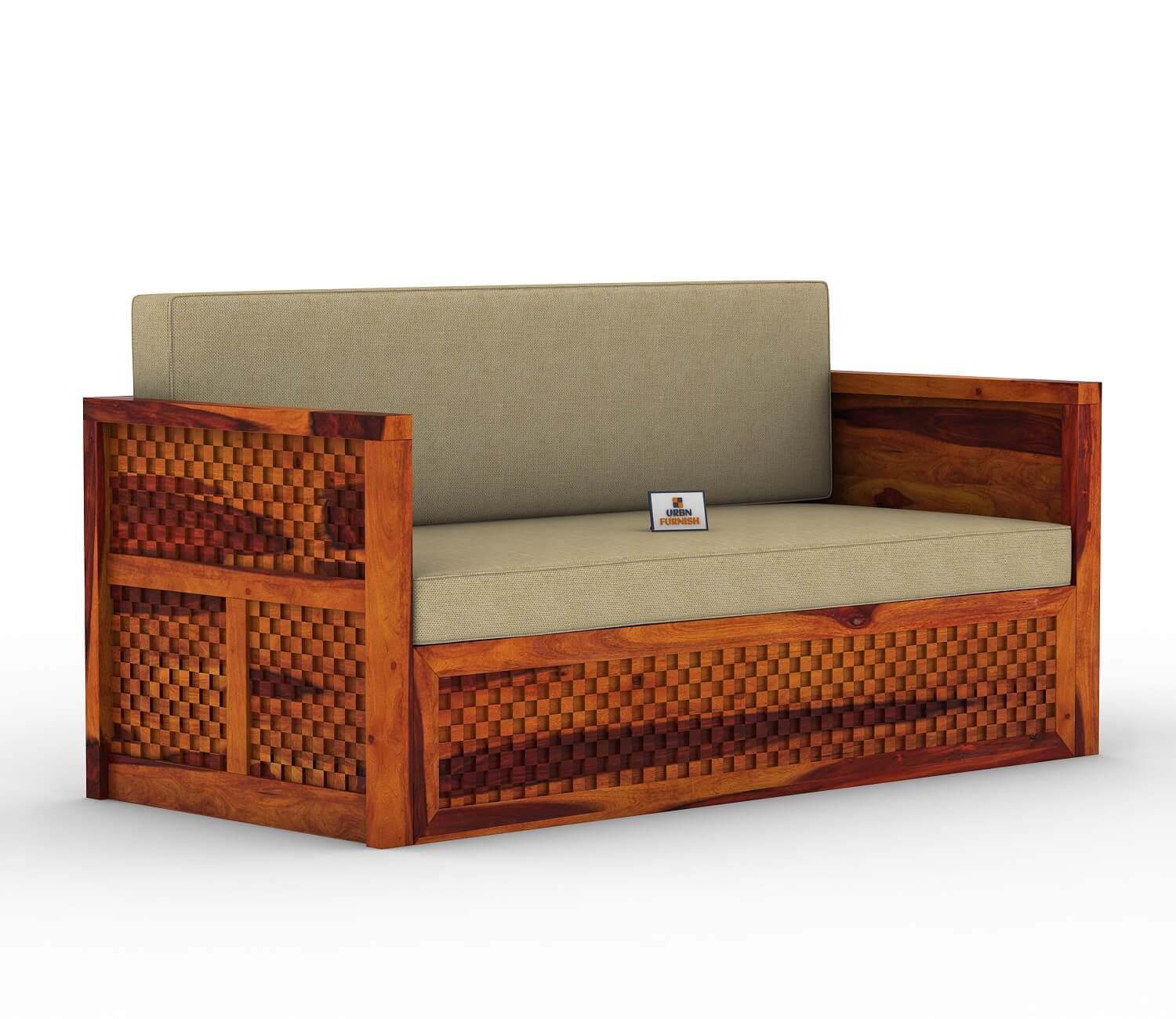 Utepils Wooden Sofa Cum Bed - Urbnfurnish