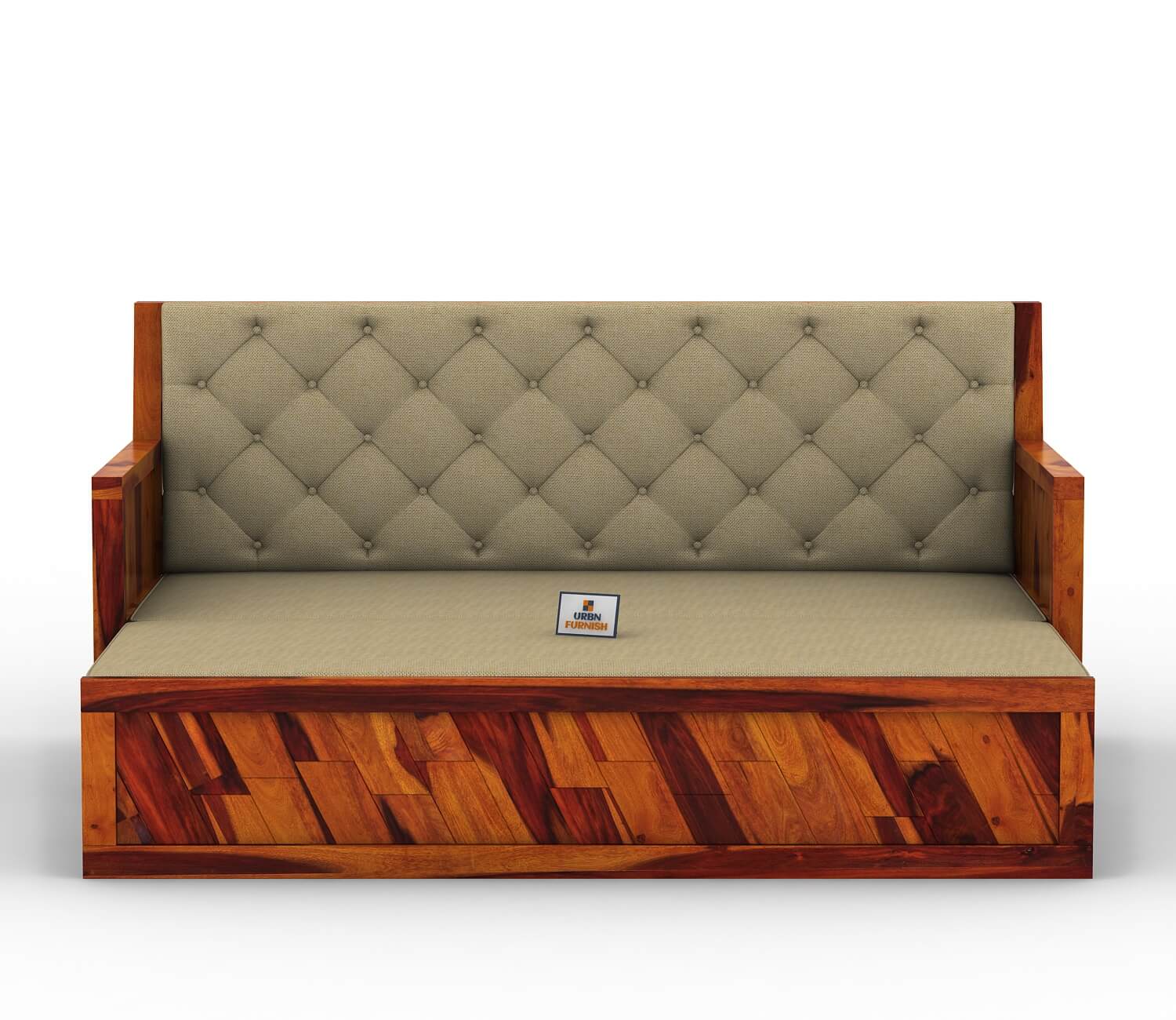 Kavan Wooden Sofa Cum Bed - Urbnfurnish