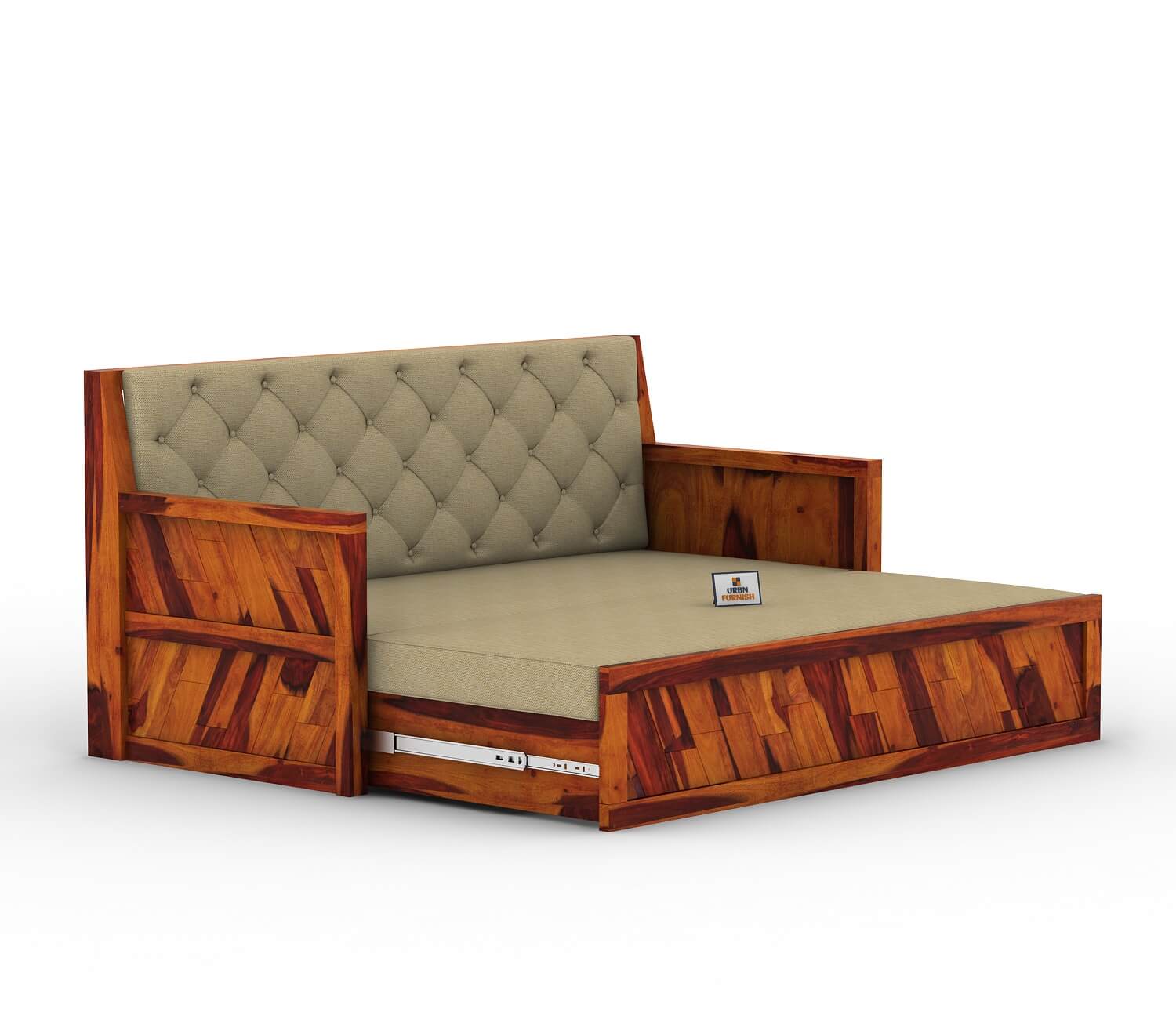 Kavan Wooden Sofa Cum Bed - Urbnfurnish