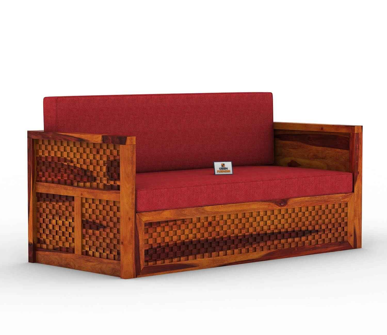 Utepils Wooden Sofa Cum Bed - Urbnfurnish