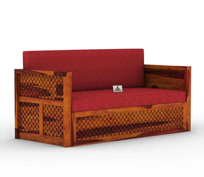 Utepils Wooden Sofa Cum Bed - Urbnfurnish