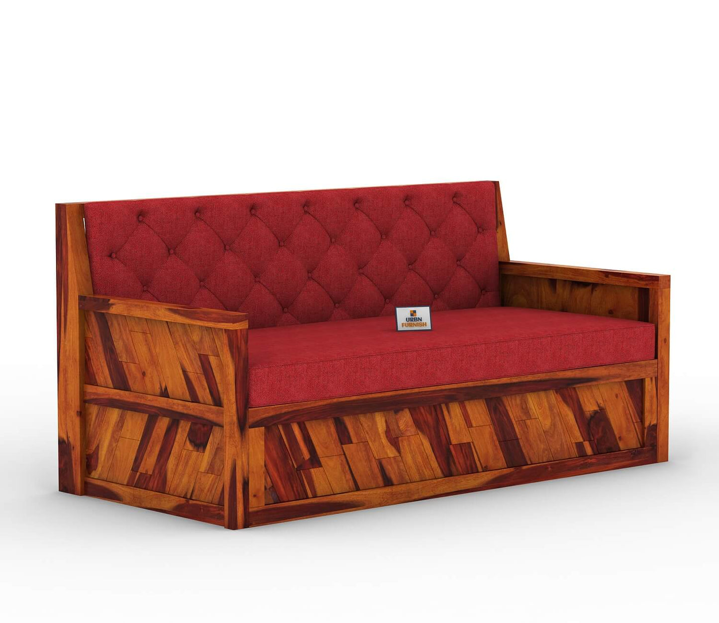 Kavan Wooden Sofa Cum Bed - Urbnfurnish