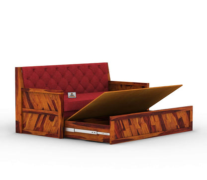 Kavan Wooden Sofa Cum Bed - Urbnfurnish