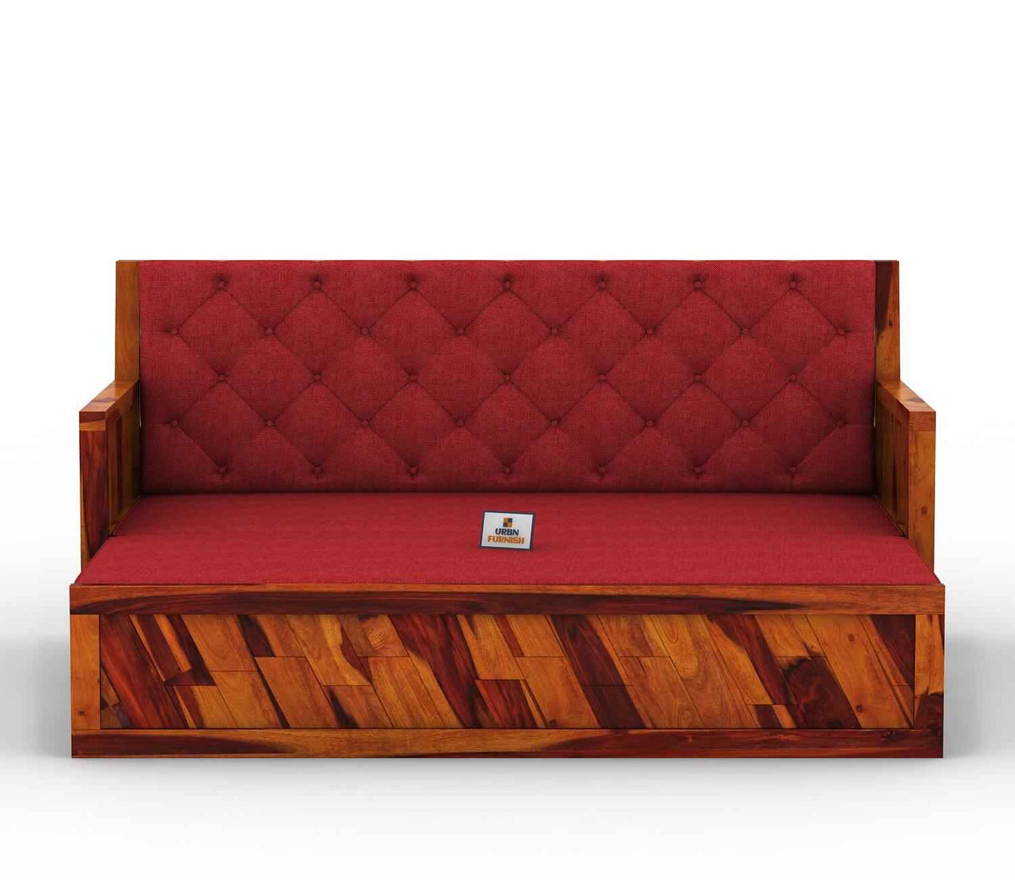 Kavan Wooden Sofa Cum Bed - Urbnfurnish