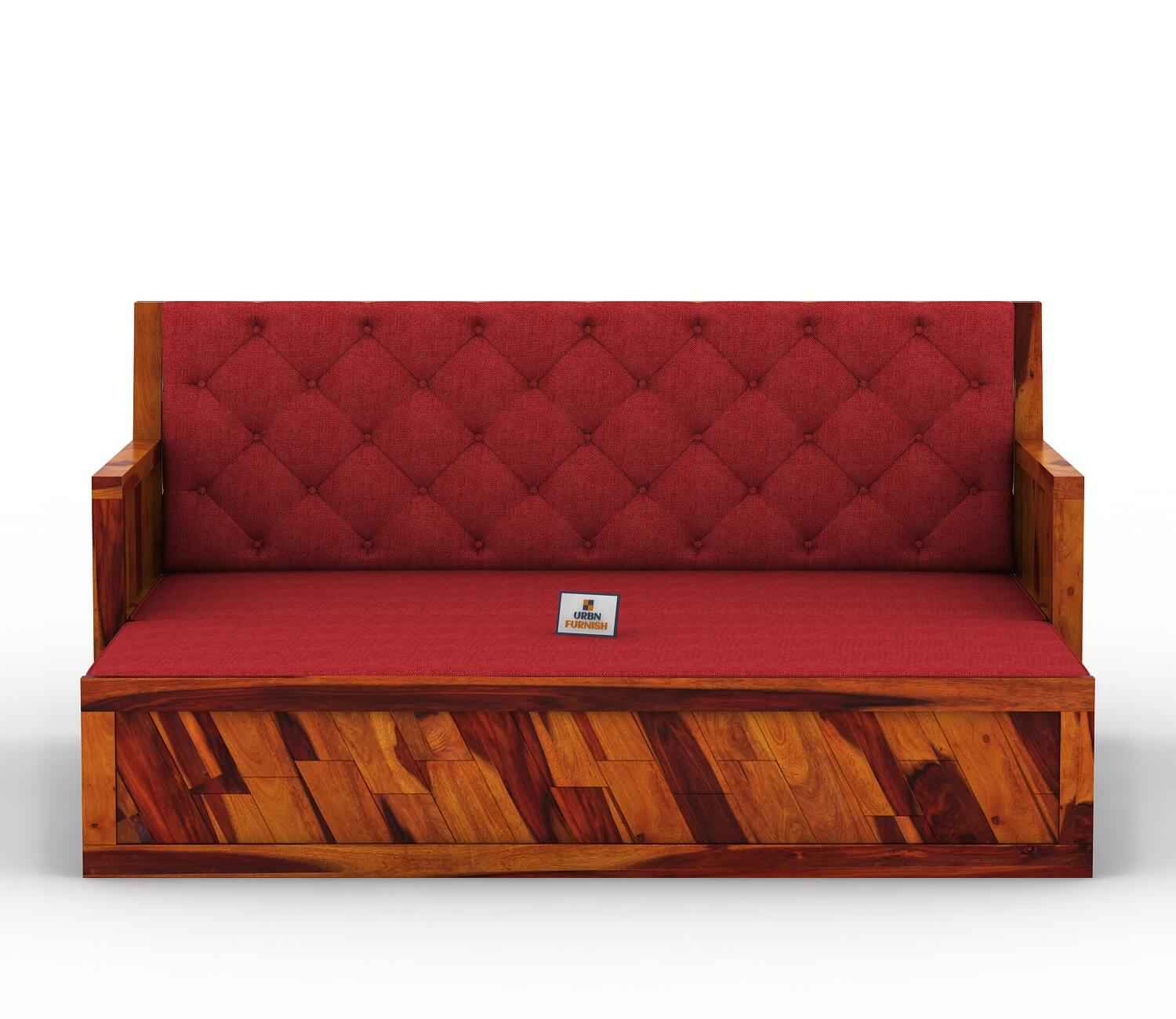 Kavan Wooden Sofa Cum Bed - Urbnfurnish