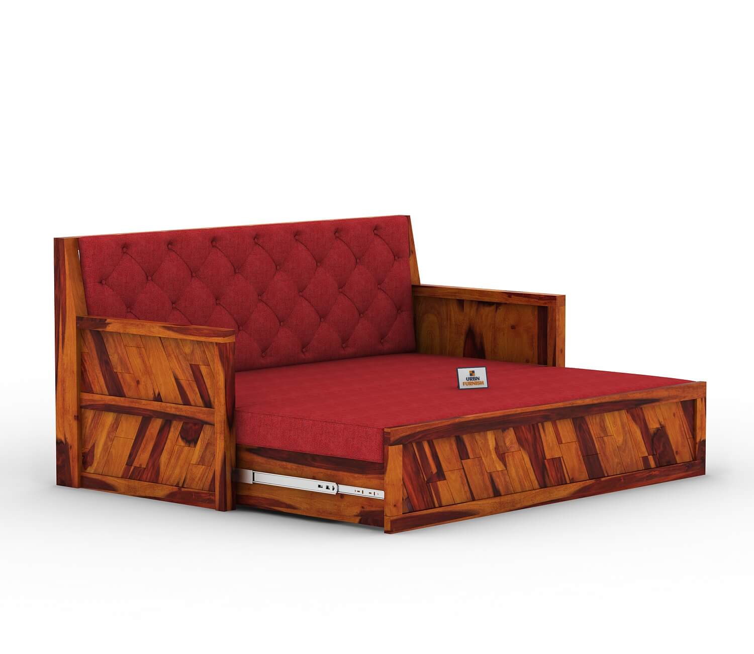 Kavan Wooden Sofa Cum Bed - Urbnfurnish