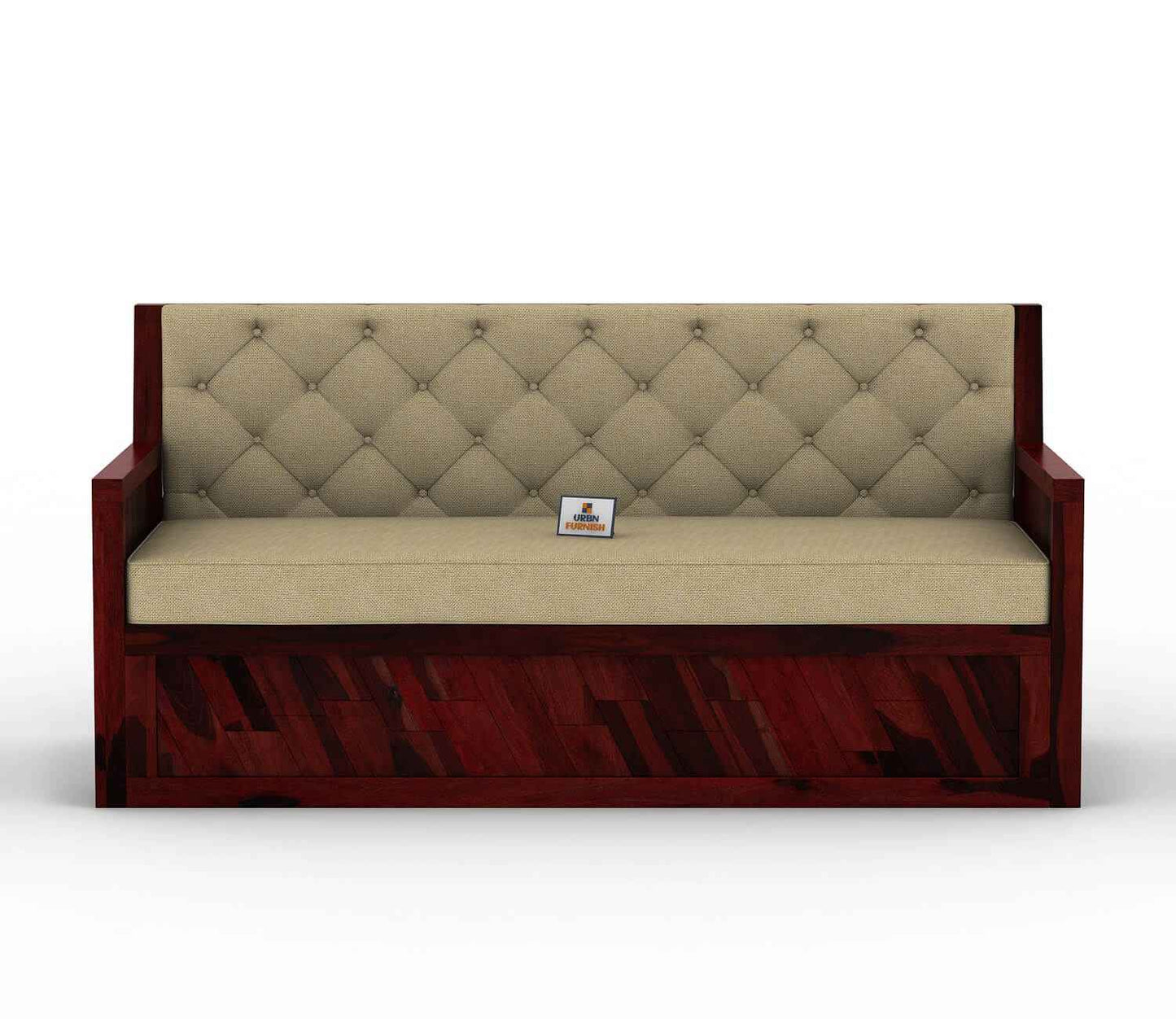 Kavan Wooden Sofa Cum Bed - Urbnfurnish