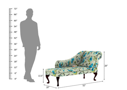 Urban Right Arm Chaise Lounge (Printed Fabric) - Urbnfurnish