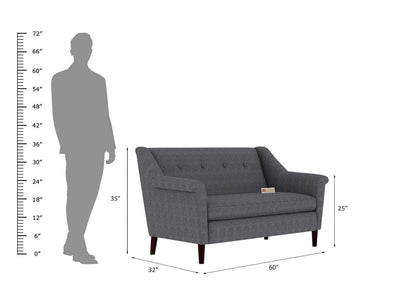 Valentino Love Seat - Urbnfurnish