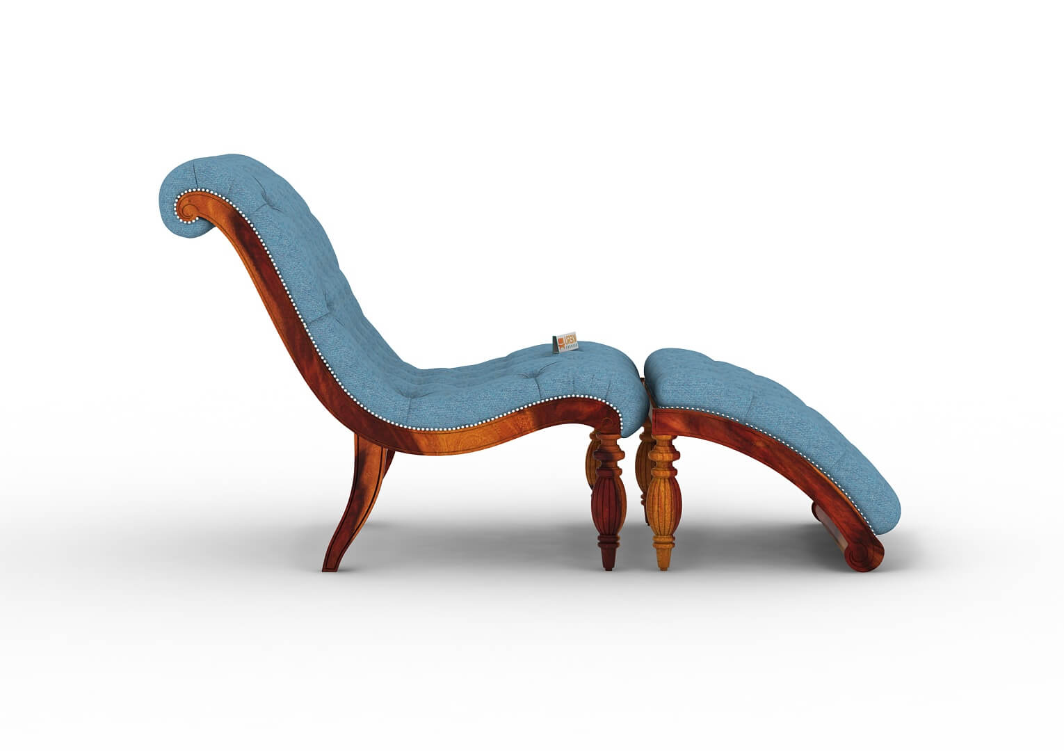 Victorian Style Chaise Lounge - Urbnfurnish