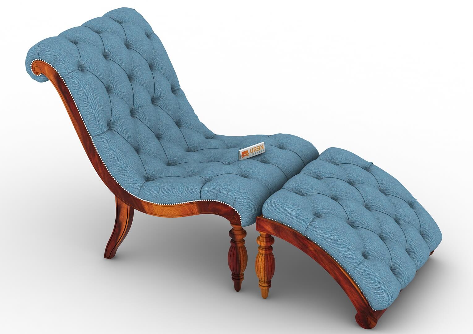Victorian Style Chaise Lounge - Urbnfurnish