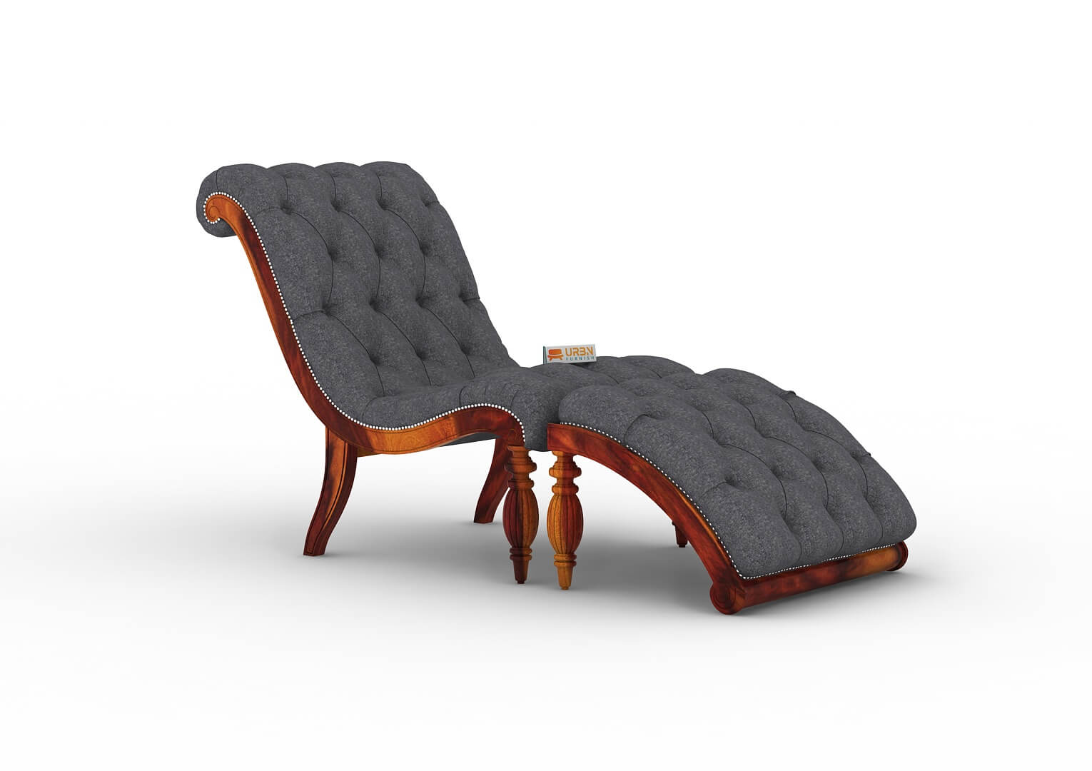 Victorian Style Chaise Lounge - Urbnfurnish