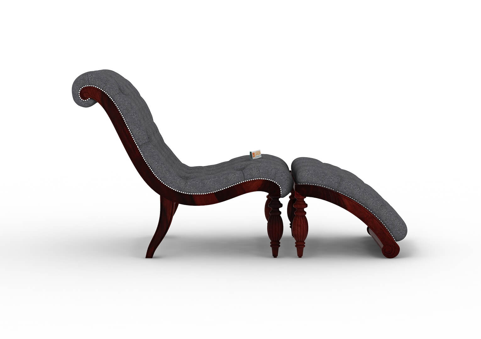 Victorian Style Chaise Lounge - Urbnfurnish