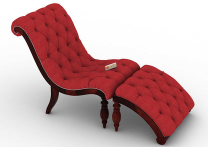 Victorian Style Chaise Lounge - Urbnfurnish