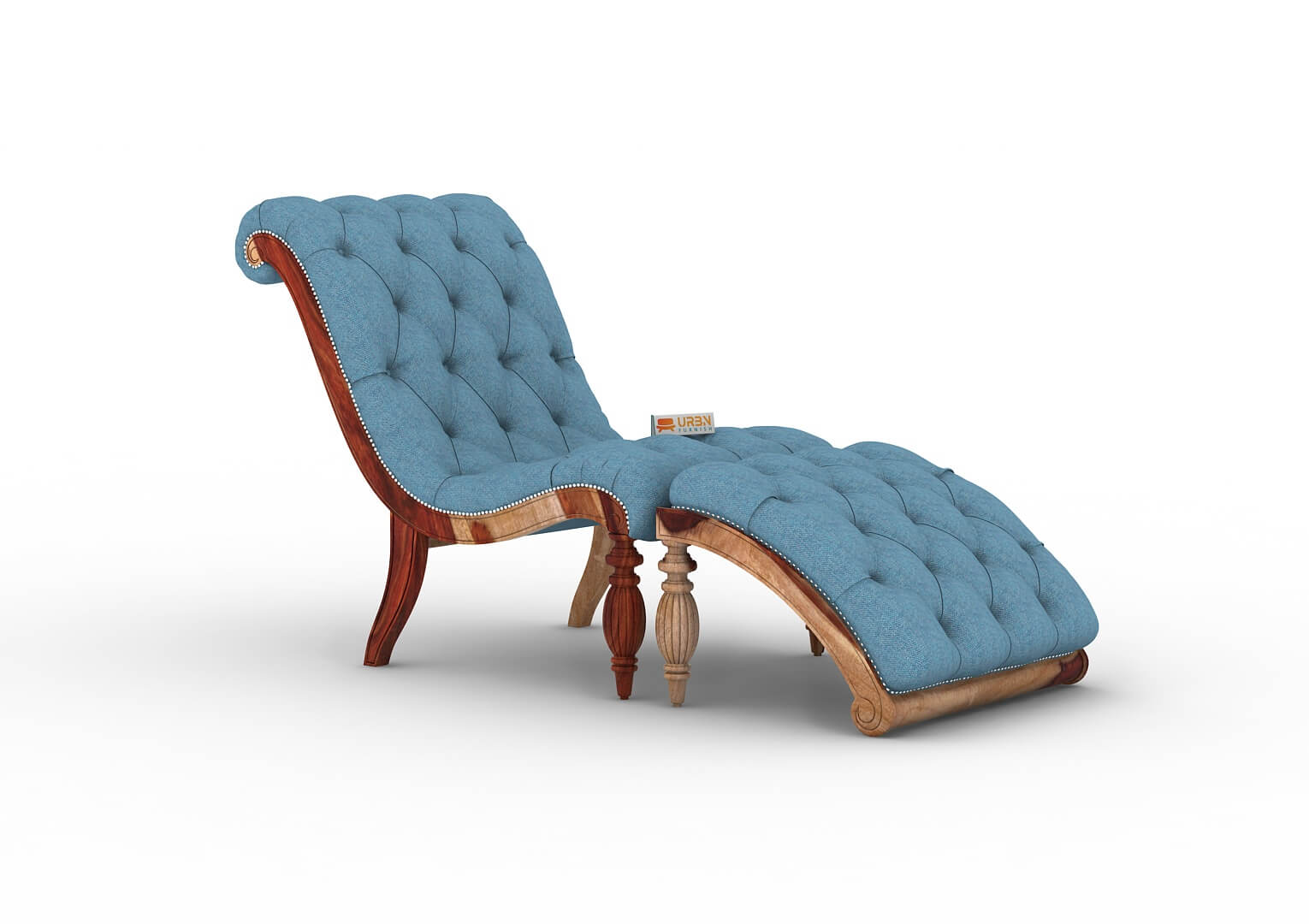 Victorian Style Chaise Lounge - Urbnfurnish