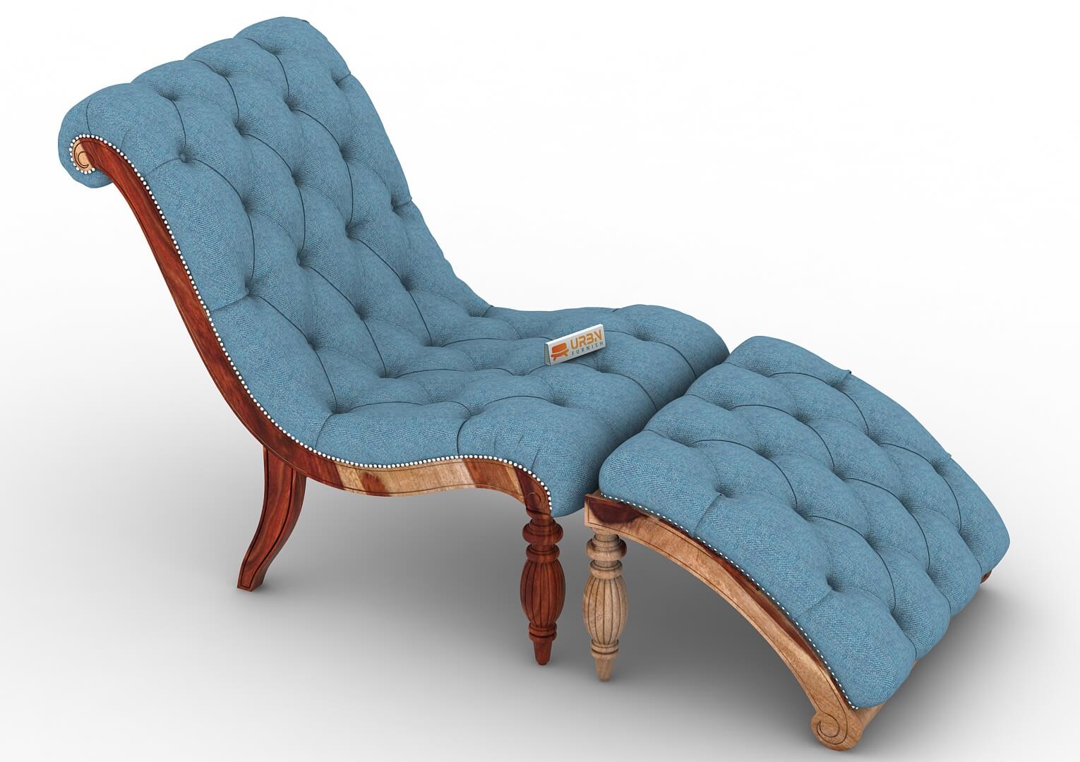 Victorian Style Chaise Lounge - Urbnfurnish