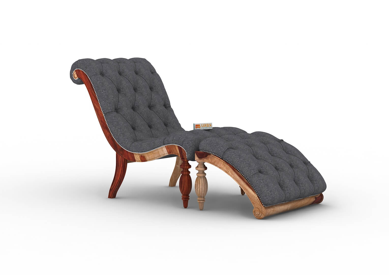 Victorian Style Chaise Lounge - Urbnfurnish