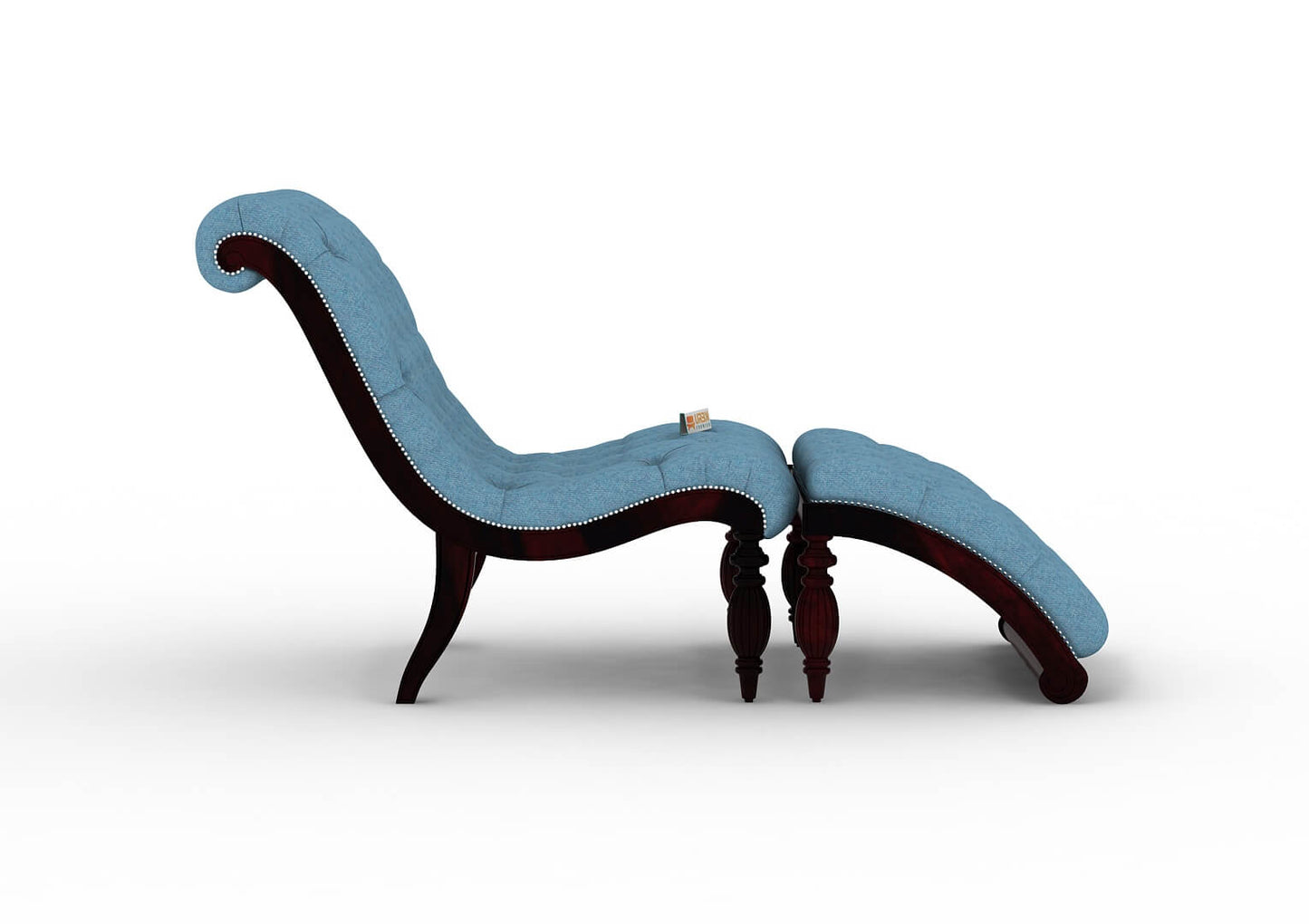 Victorian-Style-Chaise-Lounge-Walnut-Blue_4