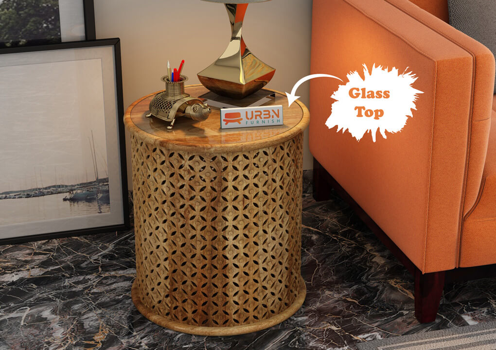 Whittle-Round-End-Side-Table-With-Glass-Top-Mango_2
