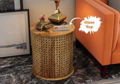 Whittle-Round-End-Side-Table-With-Glass-Top-Mango_2