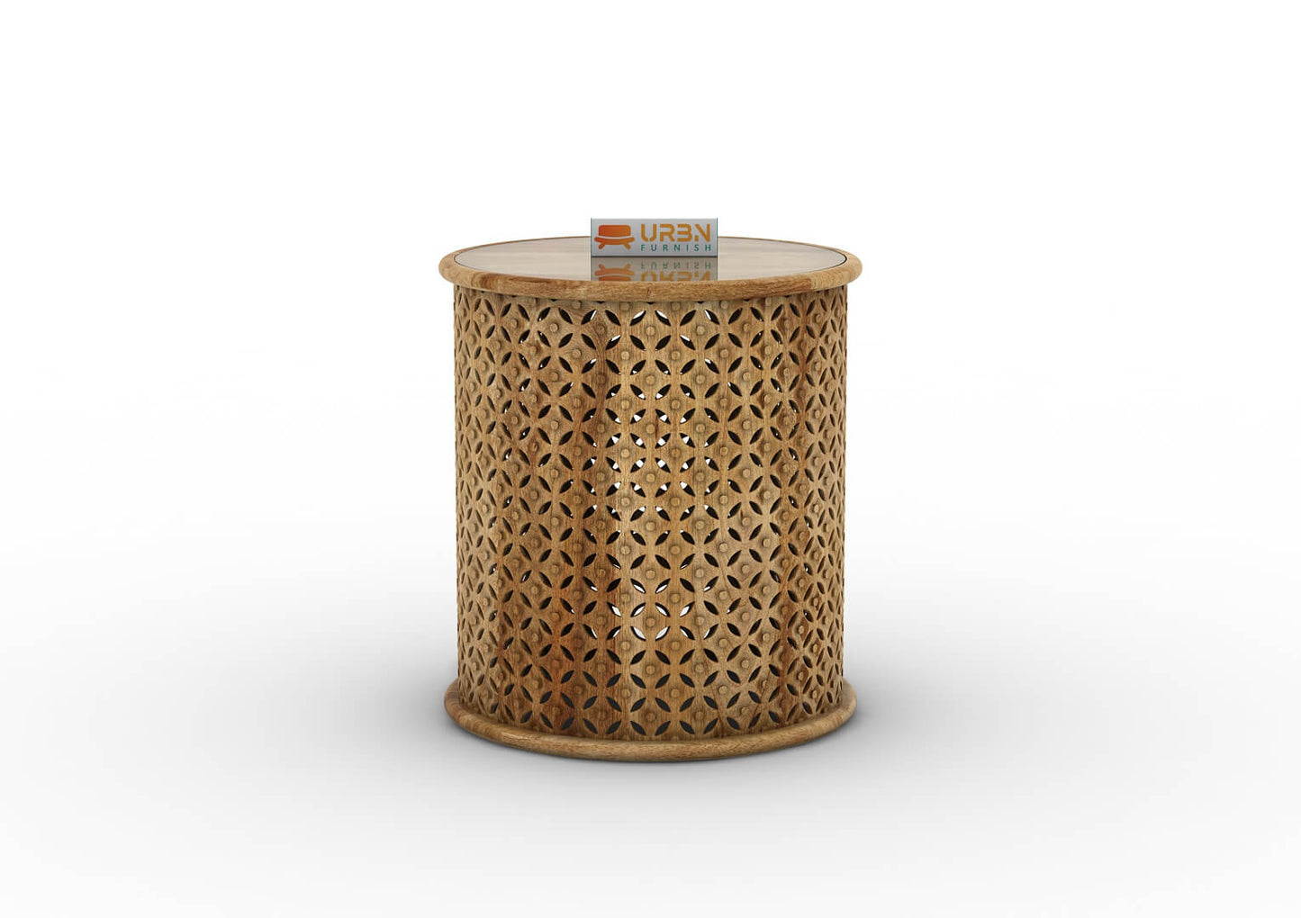 Whittle-Round-End-Side-Table-With-Glass-Top-Mango_3