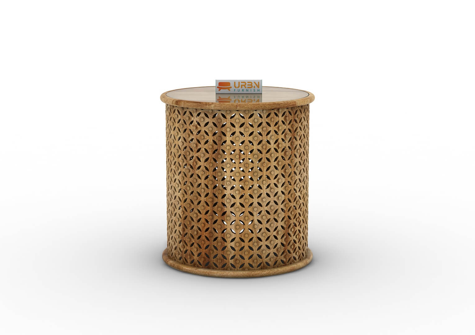 Whittle-Round-End-Side-Table-With-Glass-Top-Mango_3