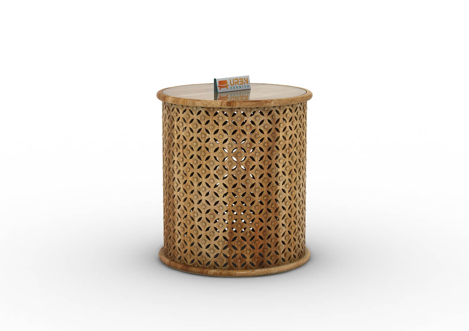 Whittle-Round-End-Side-Table-With-Glass-Top-Mango_4