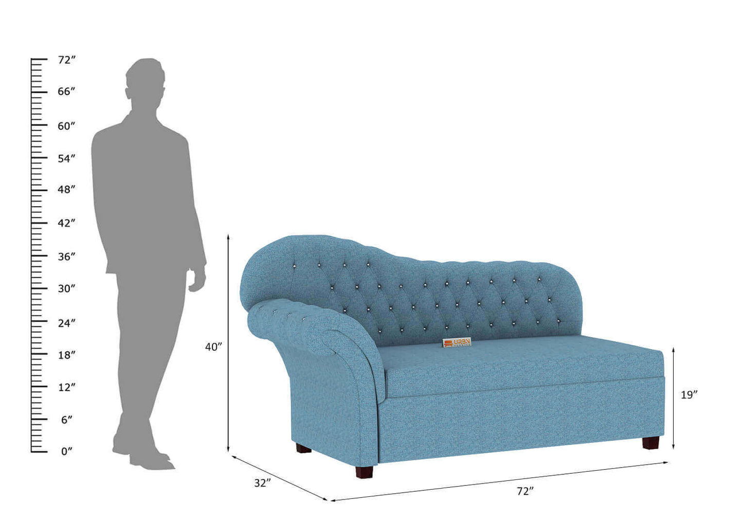 Yire Chaise Lounge - Urbnfurnish