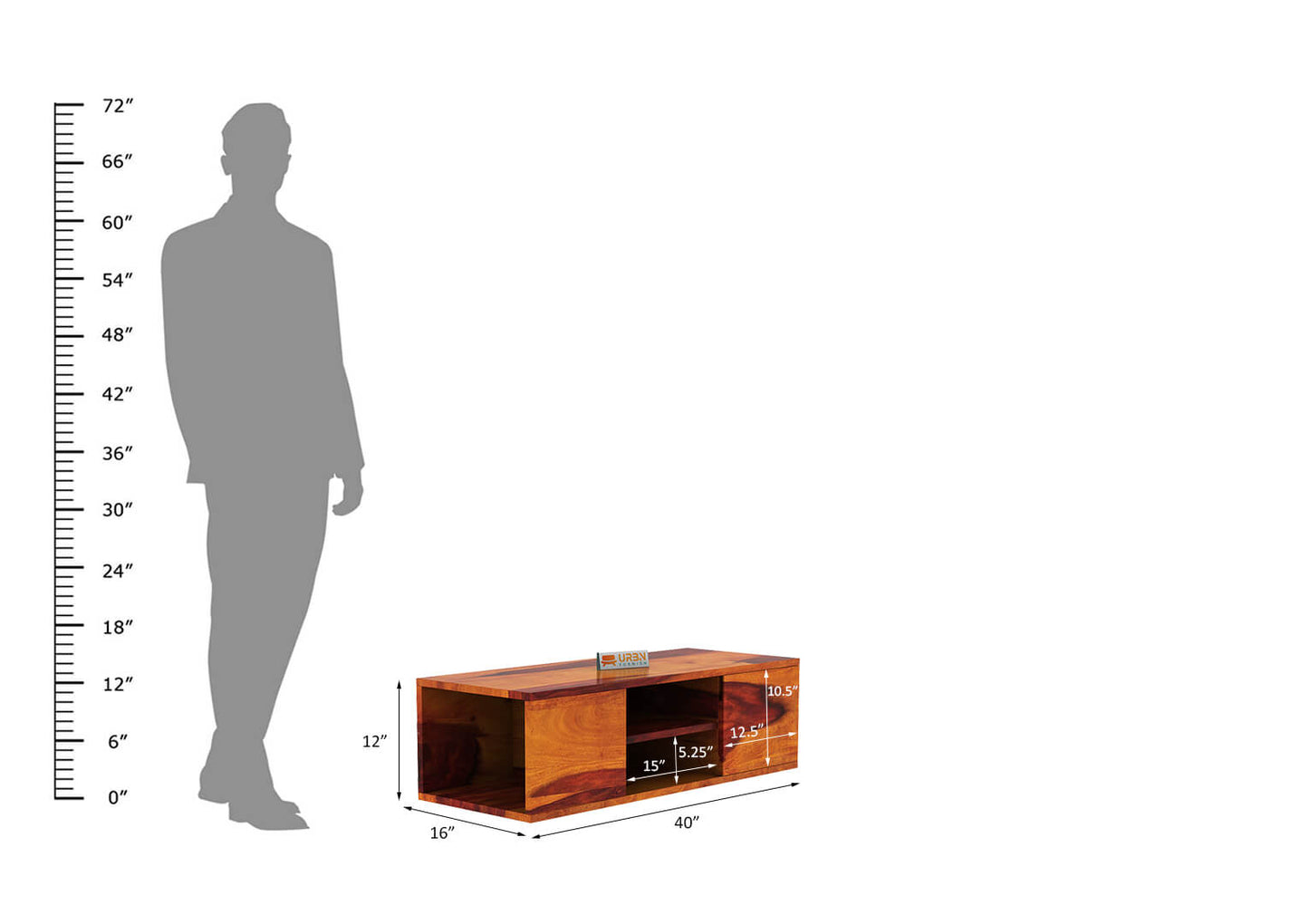 Yourkhad 1 Sutter Wall Mount Tv Unit - Urbnfurnish