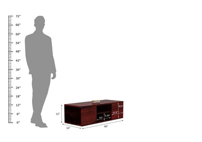 Yourkhad 1 Sutter Wall Mount Tv Unit - Urbnfurnish