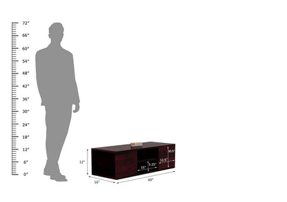 Yourkhad 1 Sutter Wall Mount Tv Unit - Urbnfurnish