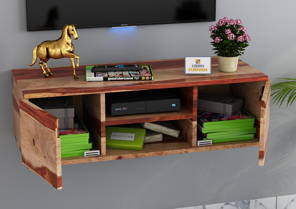 Yourkhad 2 Sutter Wall Mount Tv Unit - Urbnfurnish